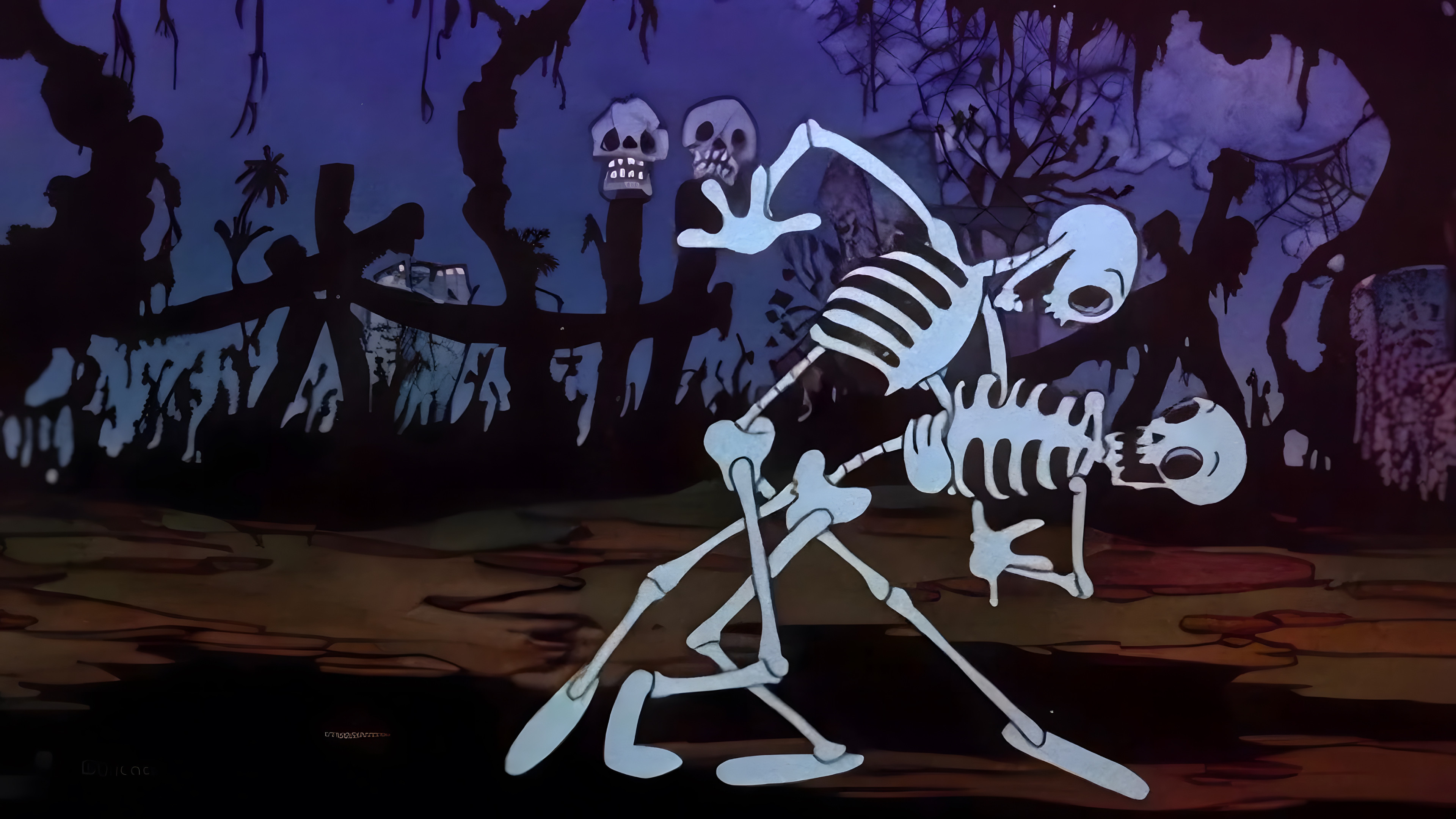 Backdrop for Skeleton Frolic