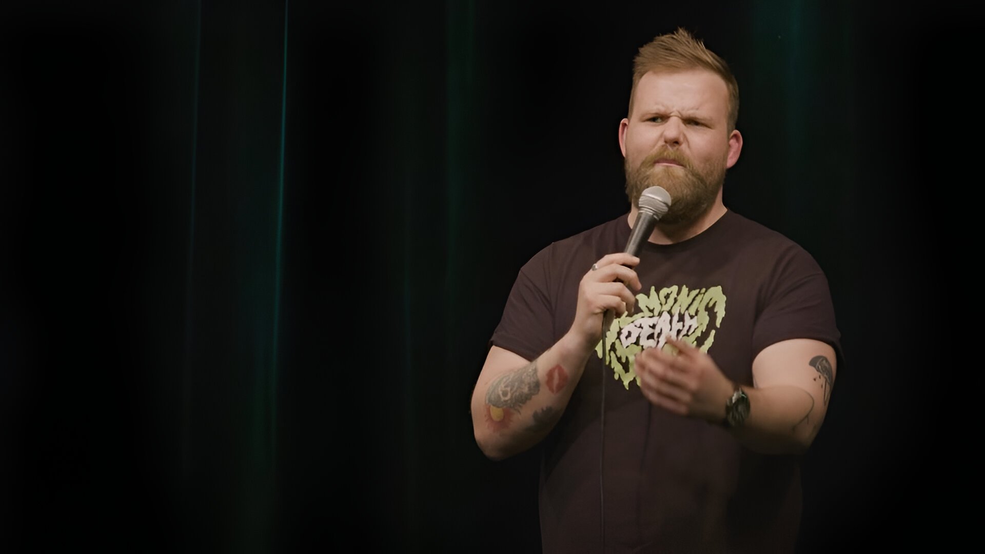 Backdrop for Søren Ladefoged - Knap Så Tavs