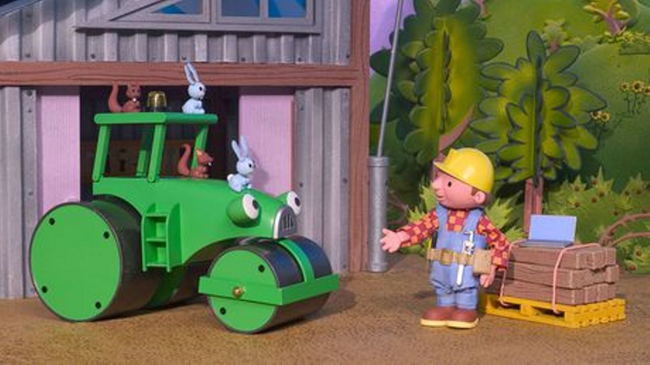 Backdrop for Bob the Builder: On Site - Roads & Bridges