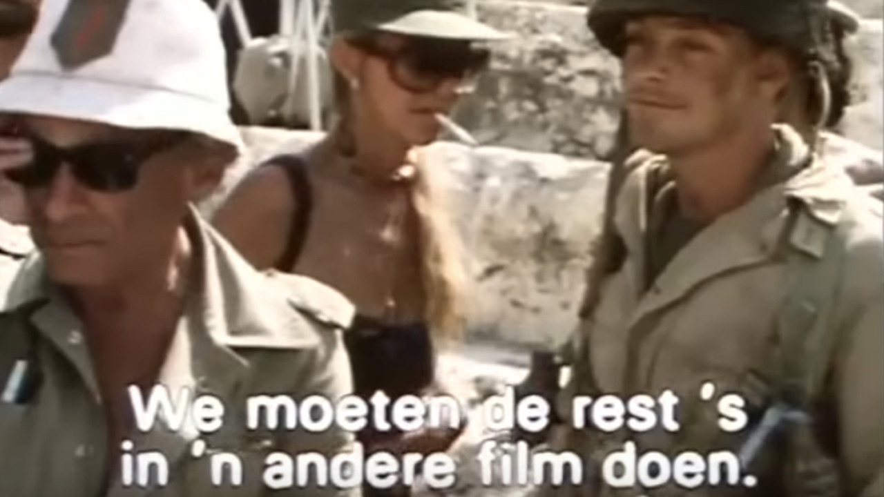 Backdrop for Sam Fuller & the Big Red One