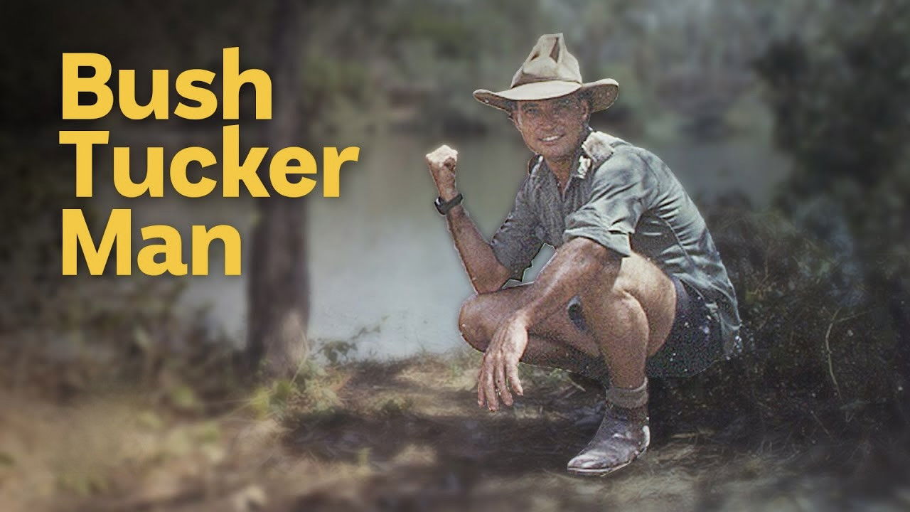 Backdrop for Bush Tucker Man