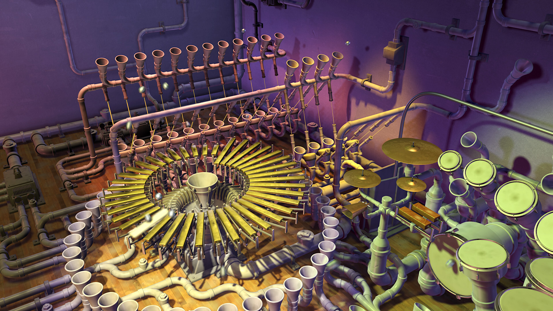 Backdrop for Animusic 2