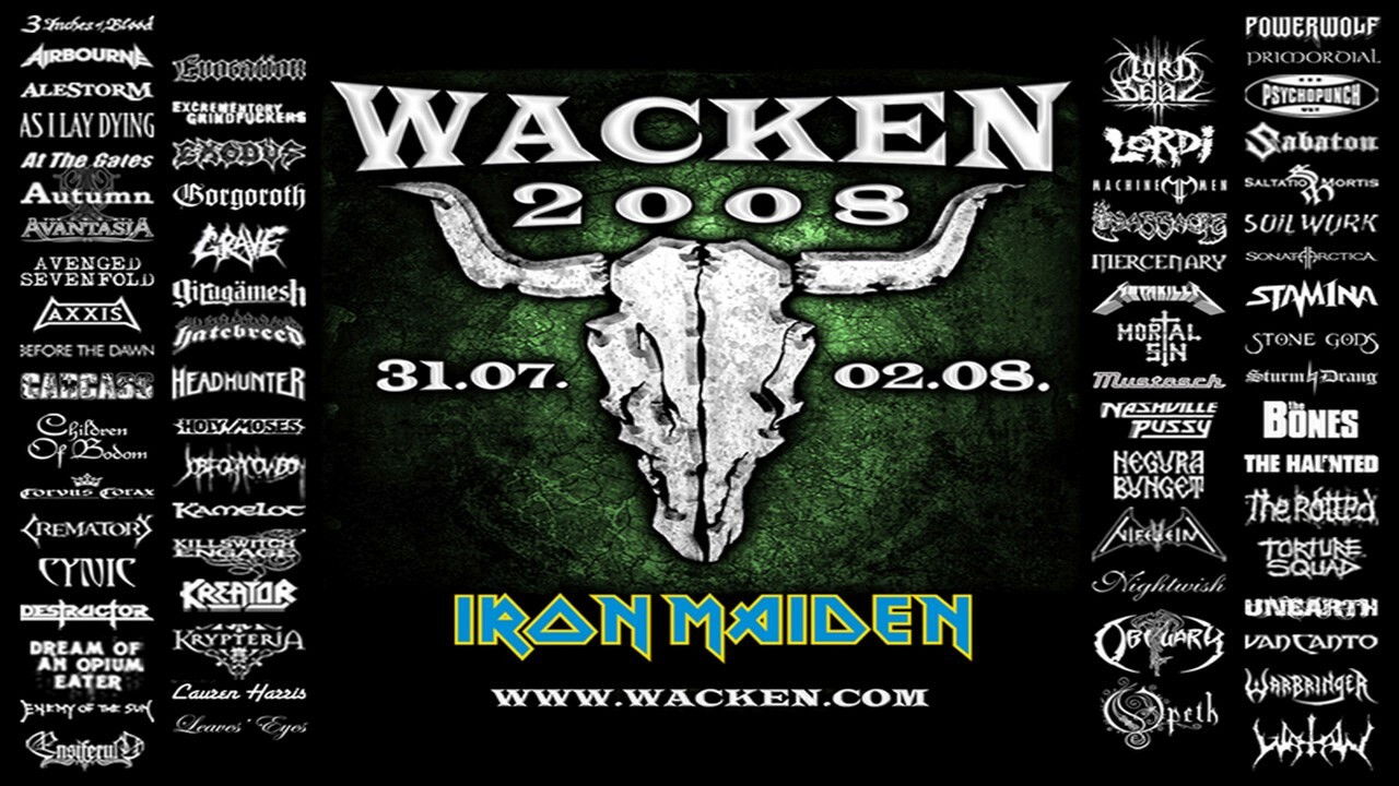 Backdrop for Live at Wacken 2008