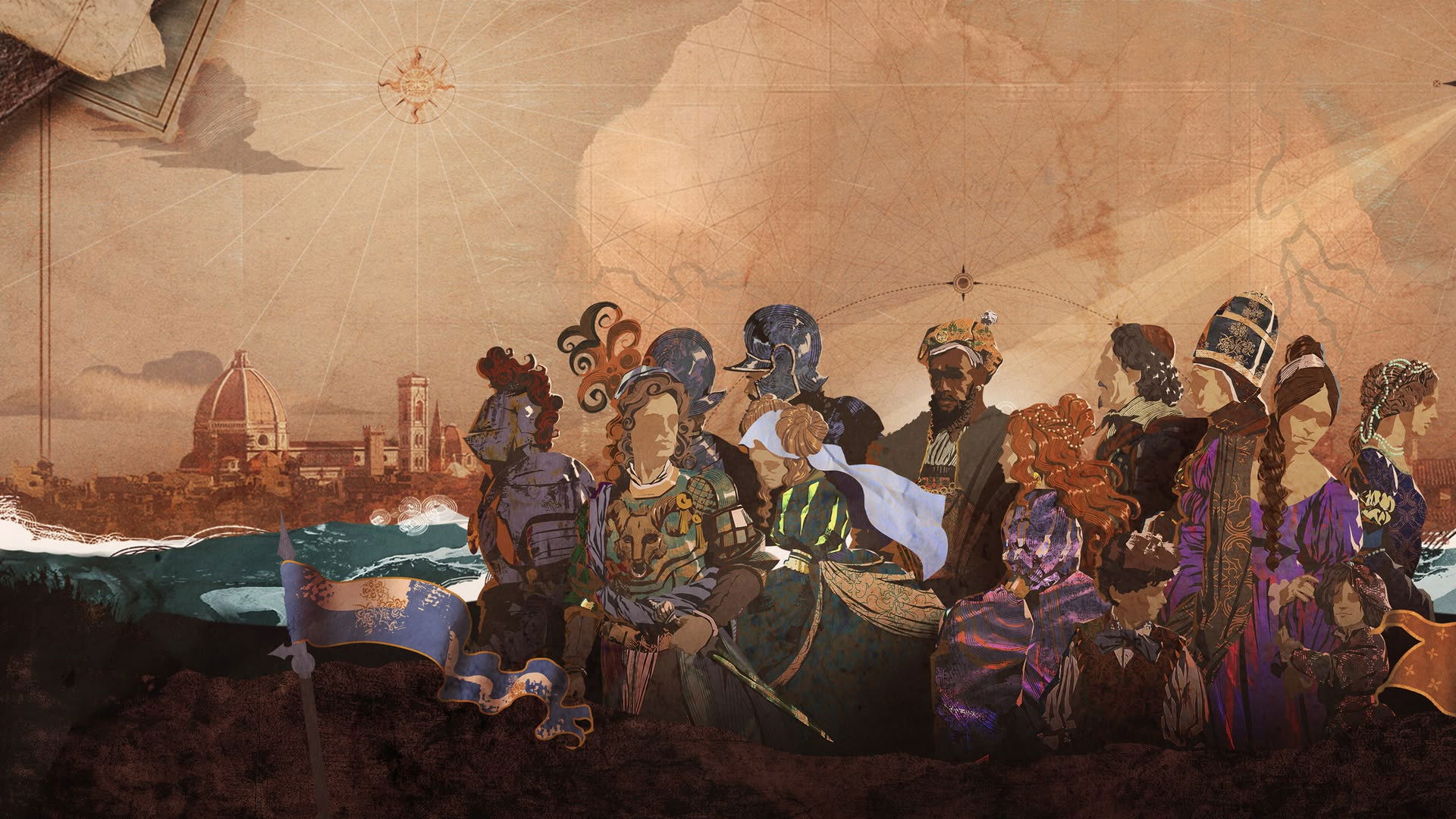 Backdrop for The Black Italian Renaissance