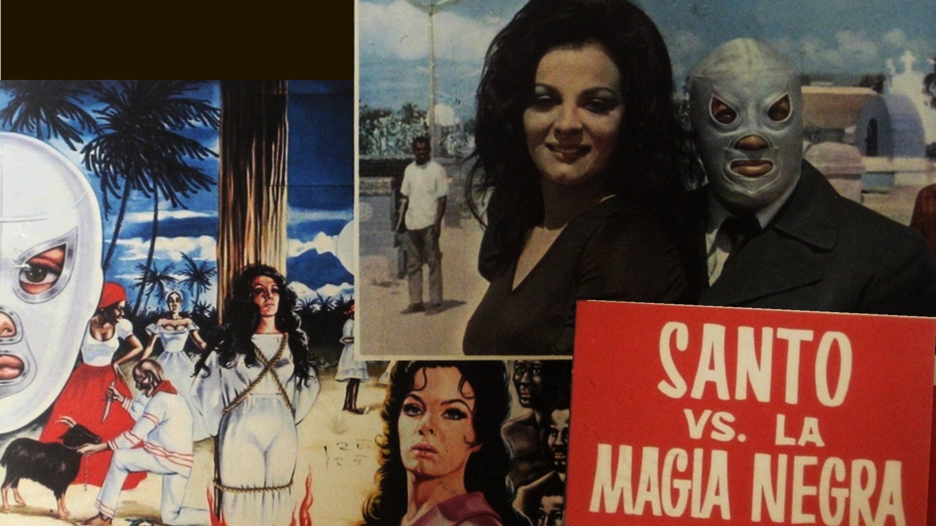 Backdrop for Santo vs. Black Magic Woman