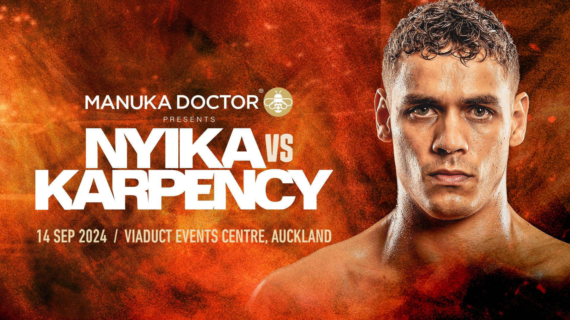Backdrop for David Nyika vs. Tommy Karpency