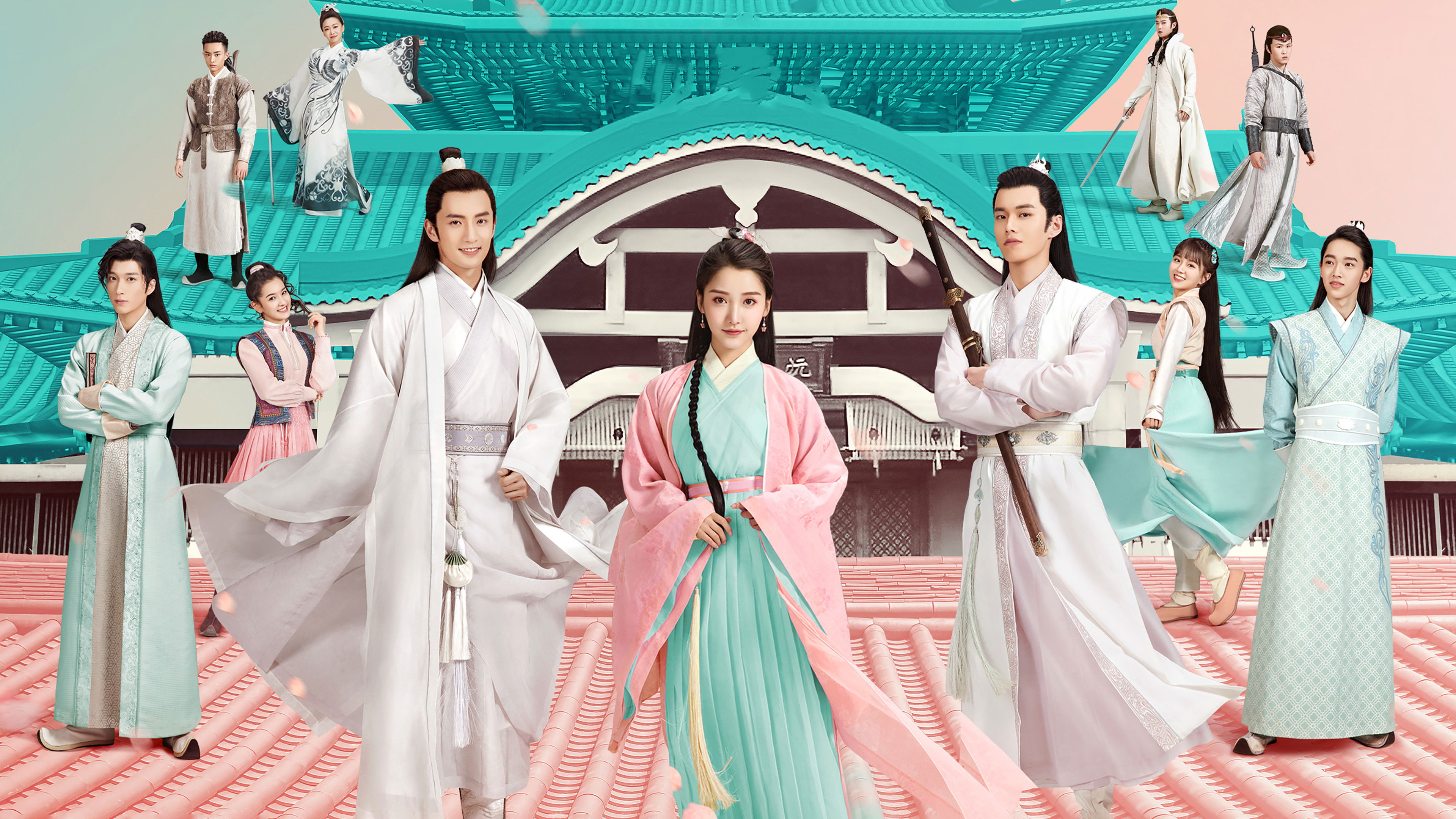 Backdrop for Lovely Swords Girl