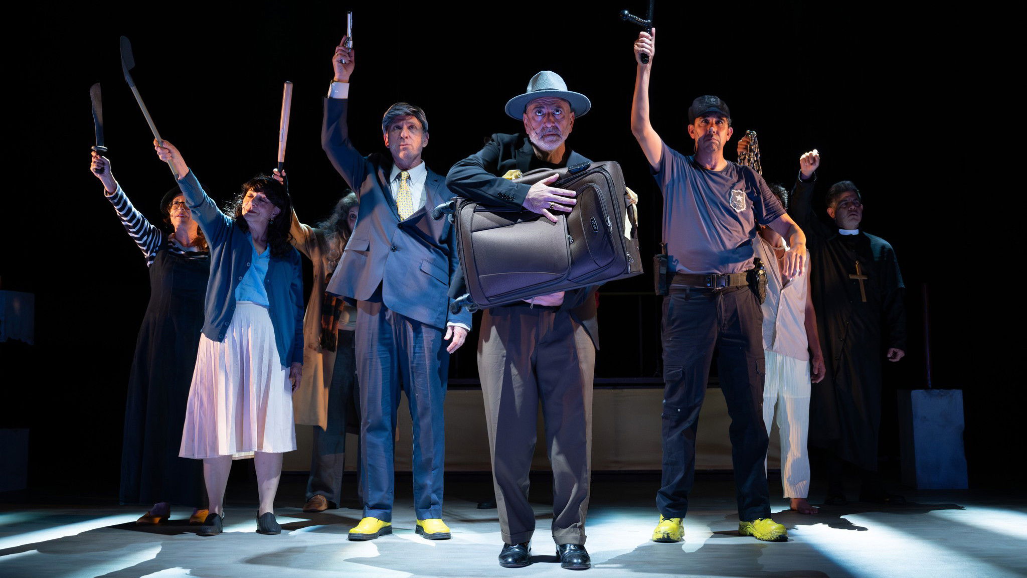 Backdrop for The Visit of the Old Lady