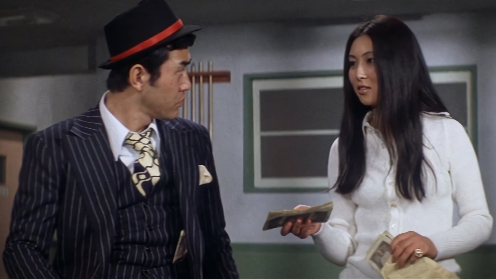 Backdrop for Wandering Ginza Butterfly