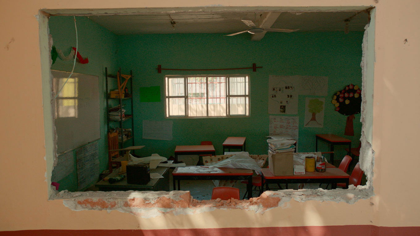 Backdrop for Aftermath