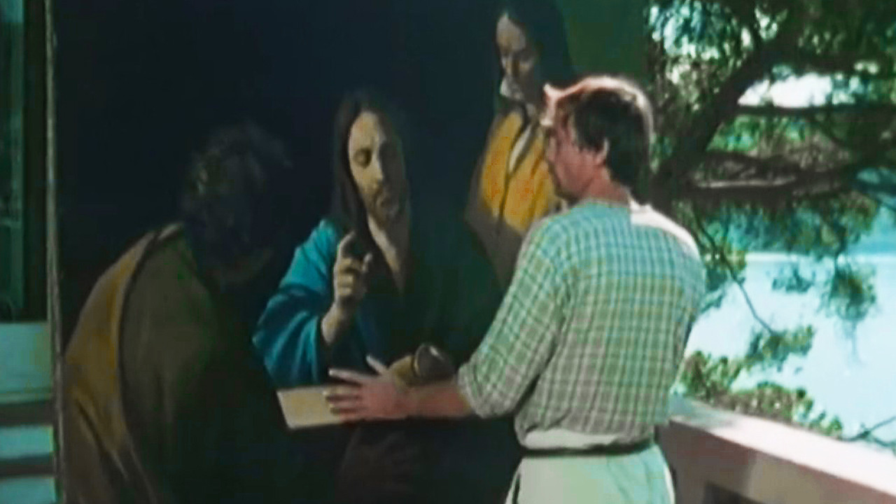 Backdrop for Le Génie du faux