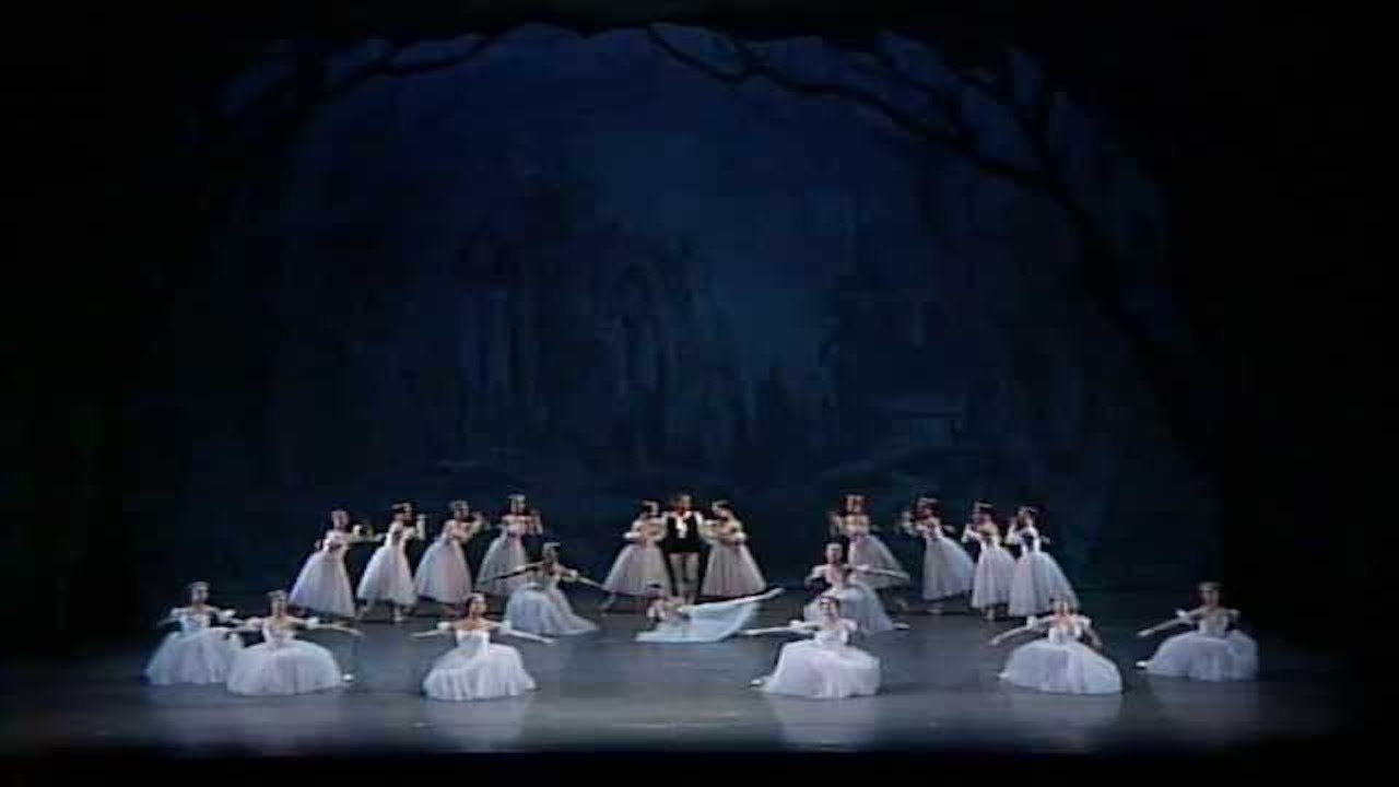Backdrop for Les Sylphides