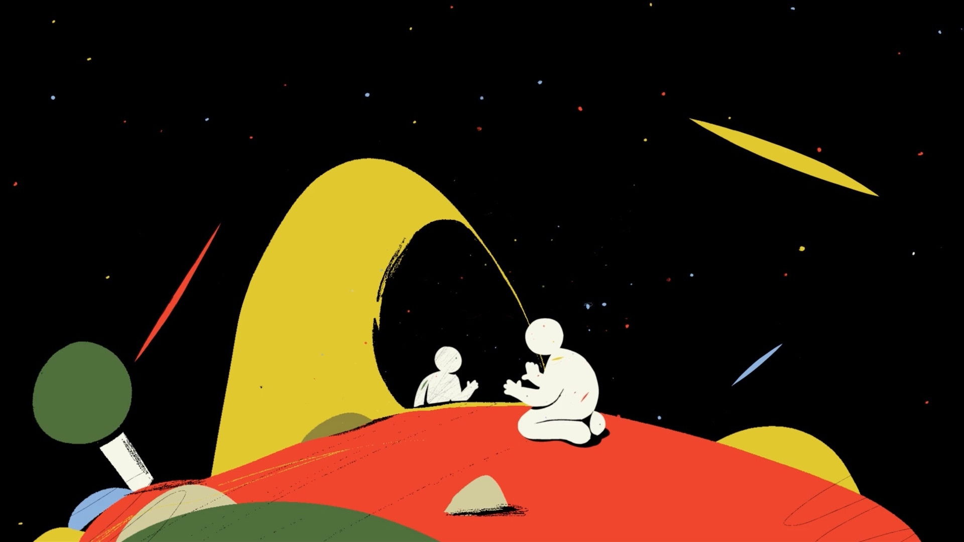 Backdrop for Strangers