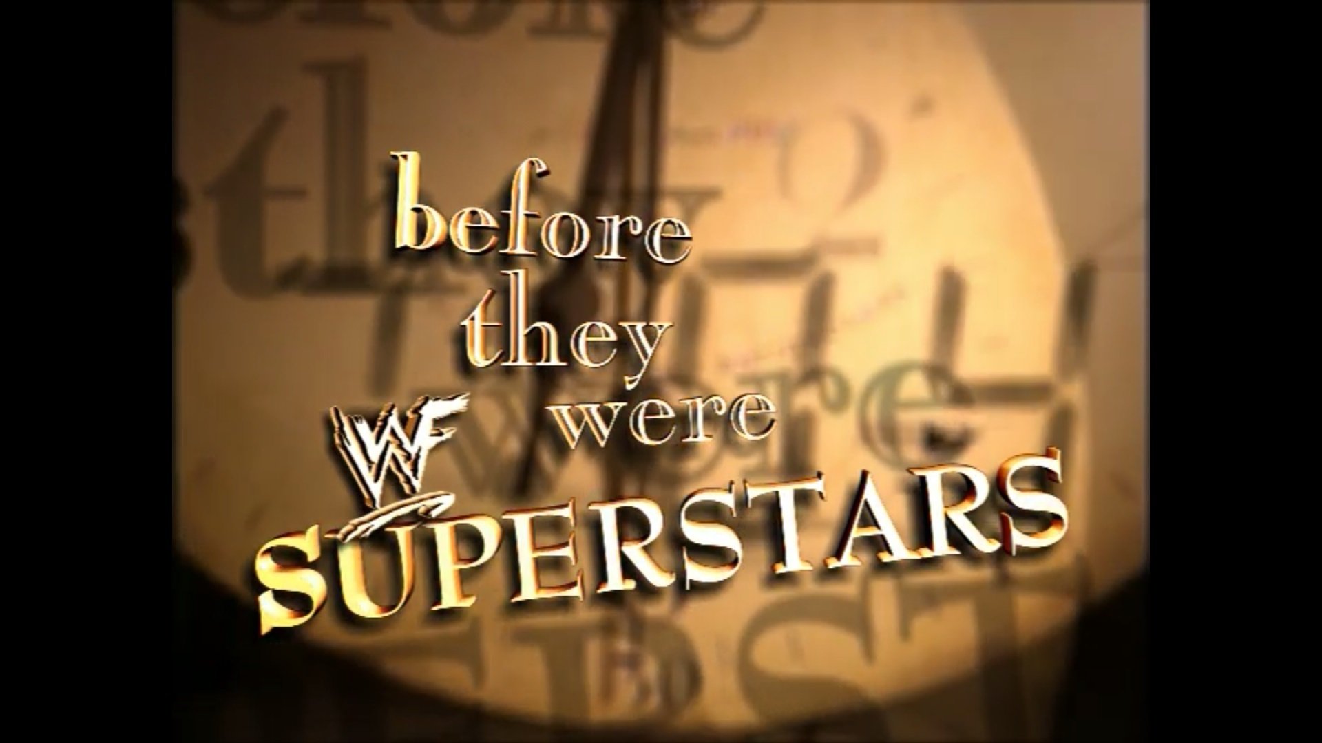 Backdrop for WWF: Before They Were Superstars