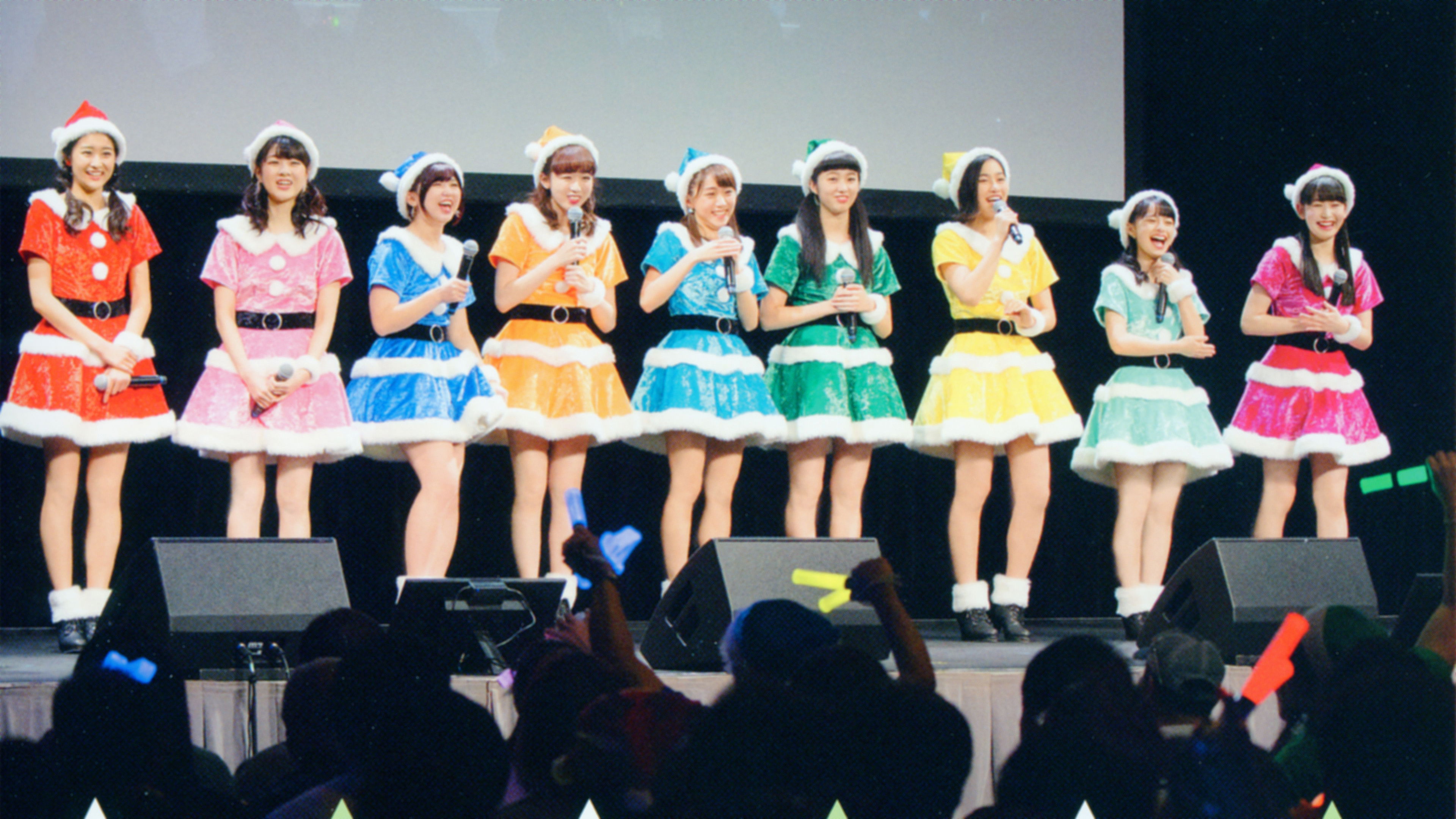 Backdrop for Morning Musume.'16 × ANGERME FC Event "Gachi☆Kira Christmas Sen" - ANGERME
