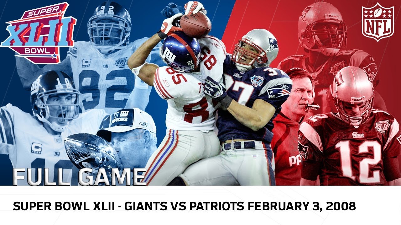 Backdrop for Super Bowl XLII Champions - New York Giants