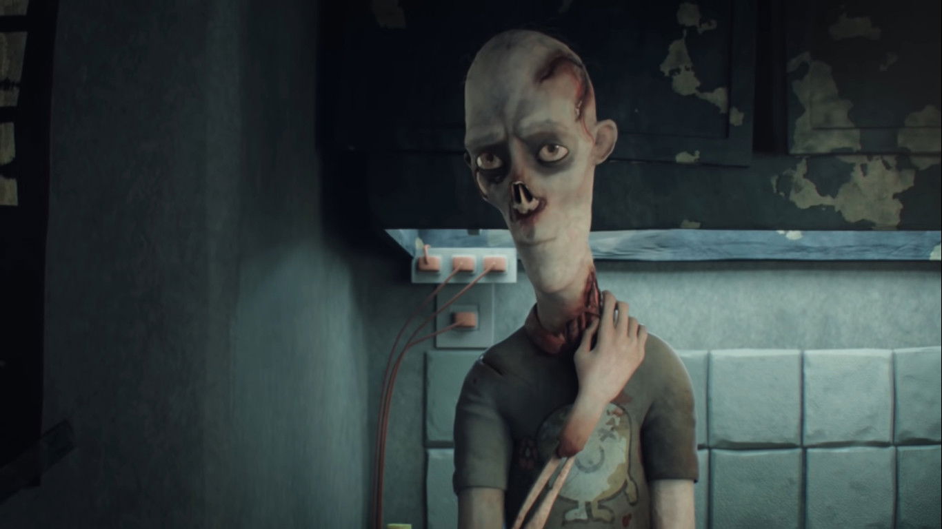 Backdrop for Less Than Human