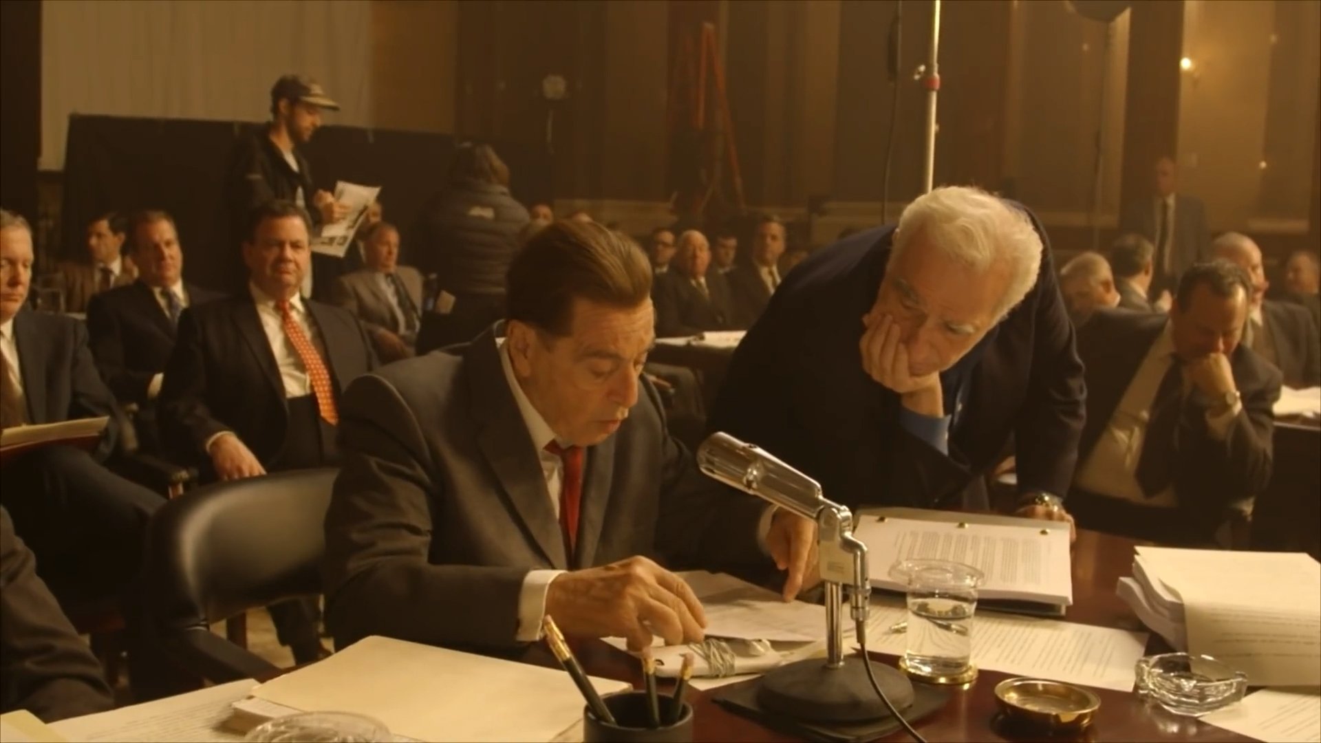 Backdrop for Making 'The Irishman'