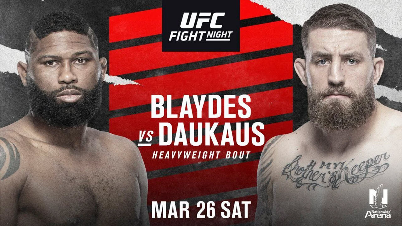 Backdrop for UFC on ESPN 33: Blaydes vs. Daukaus