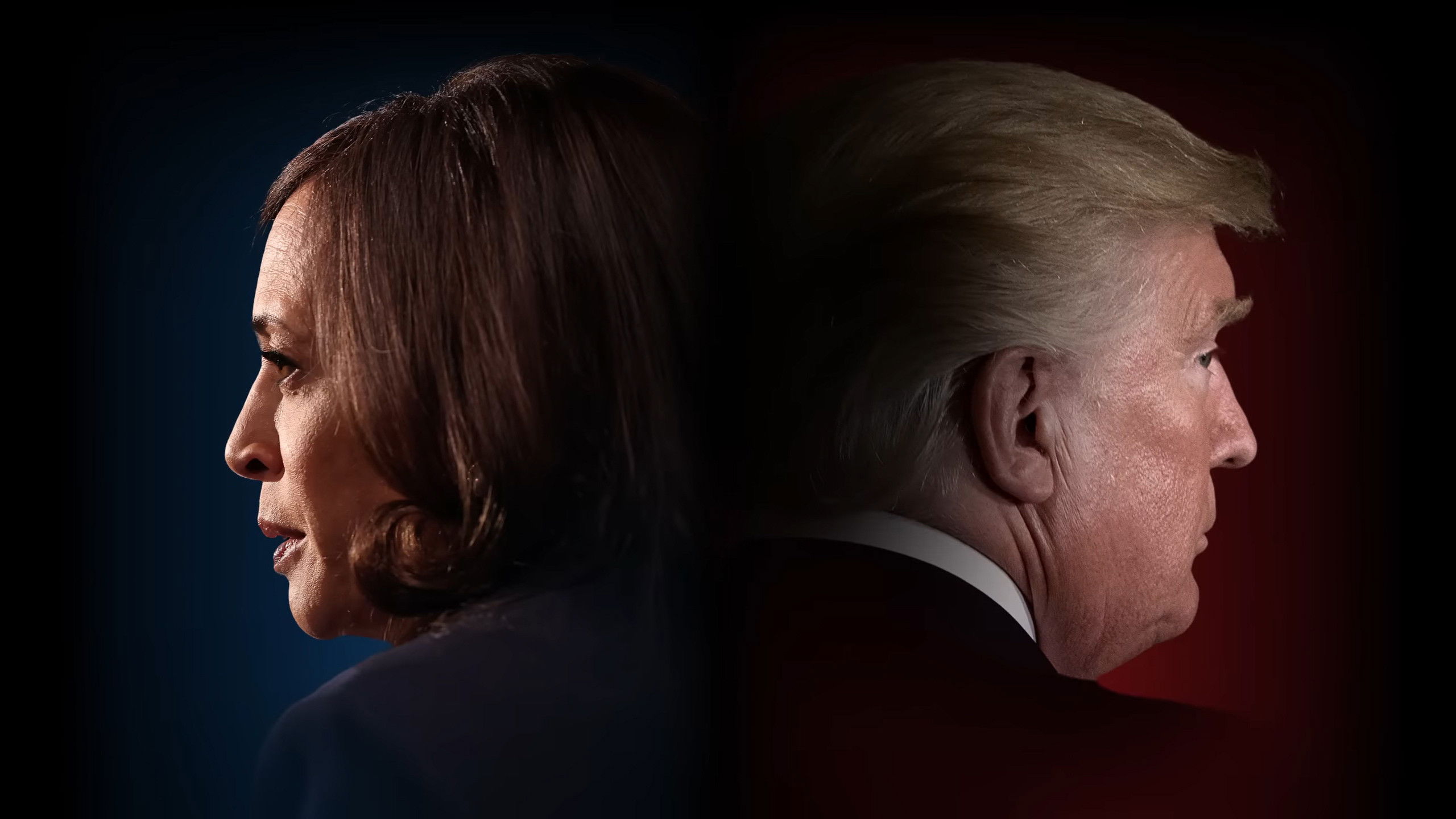 Backdrop for The Choice 2024: Harris vs. Trump