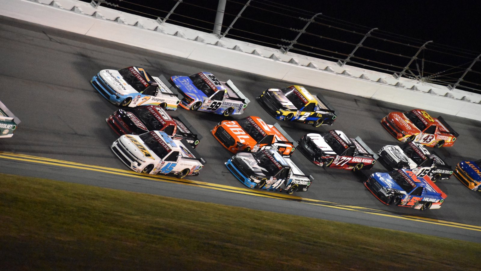 Backdrop for NASCAR Truck Series