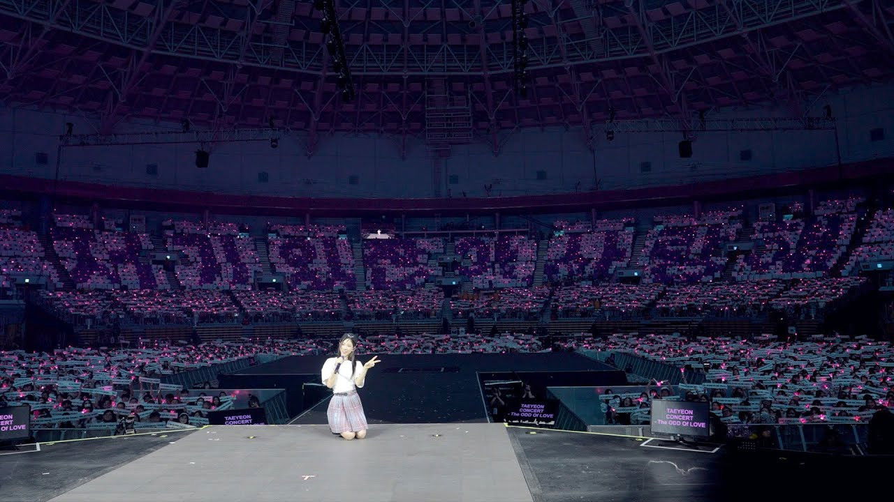 Backdrop for TAEYEON Concert "The ODD of LOVE" in Seoul