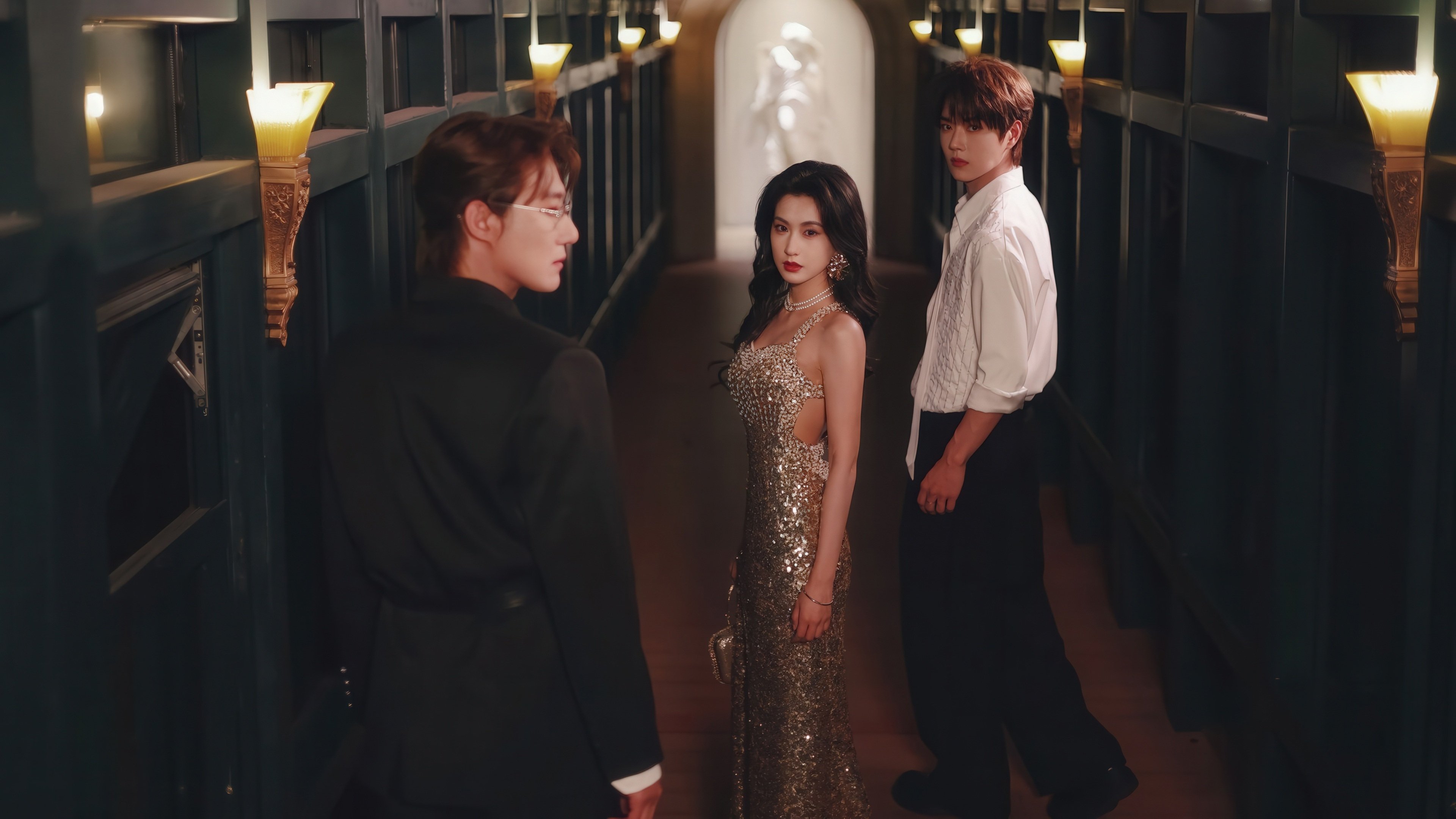 Backdrop for He Should Have Shone Brightly