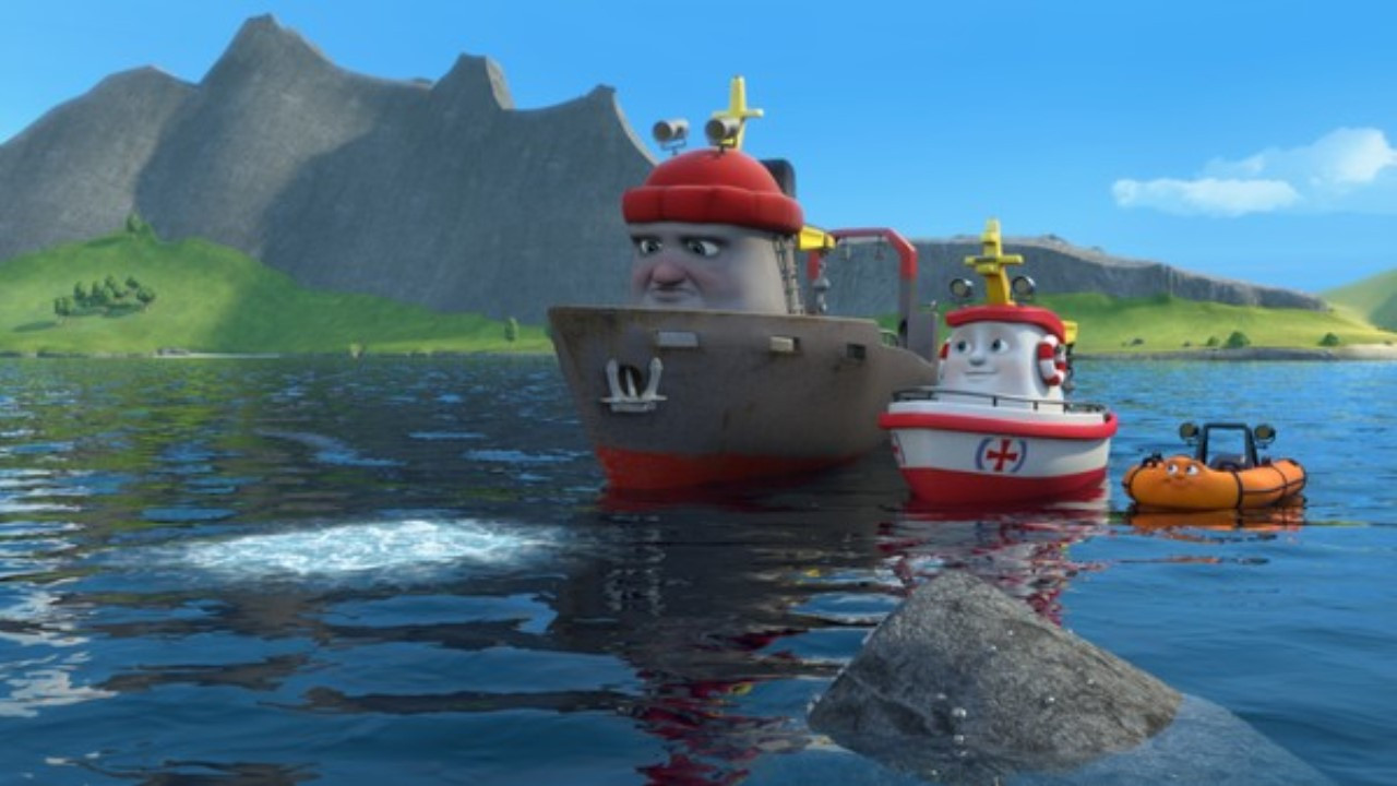 Backdrop for Elias: The Little Rescue Boat