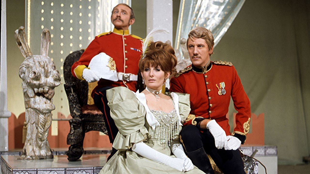 Backdrop for Virgin of the Secret Service