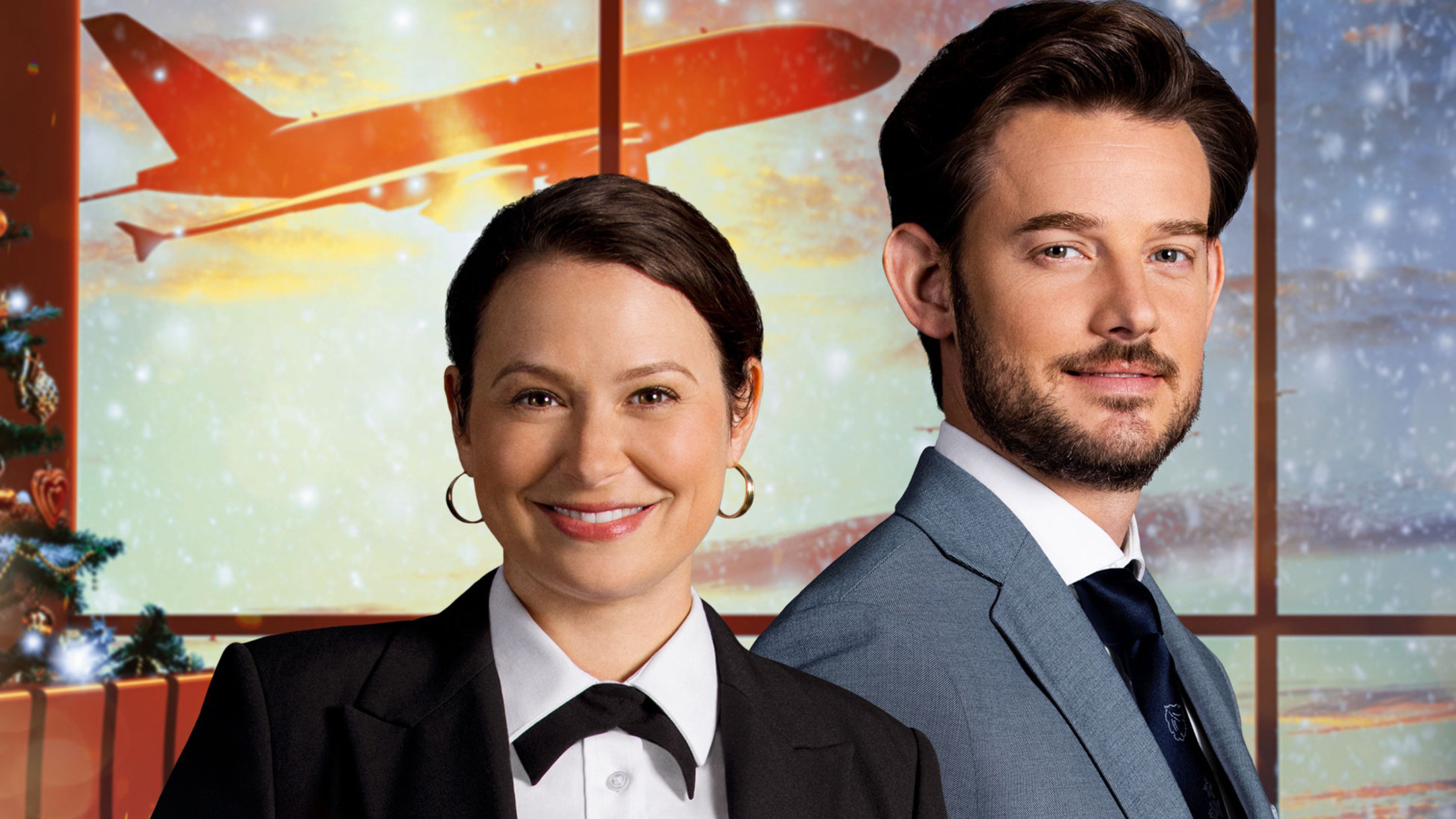 Backdrop for Christmas Takes Flight