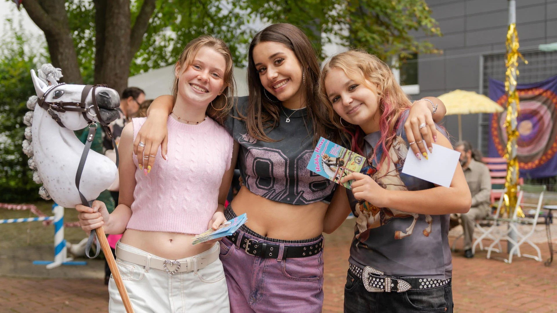 Backdrop for Pferd am Stiel