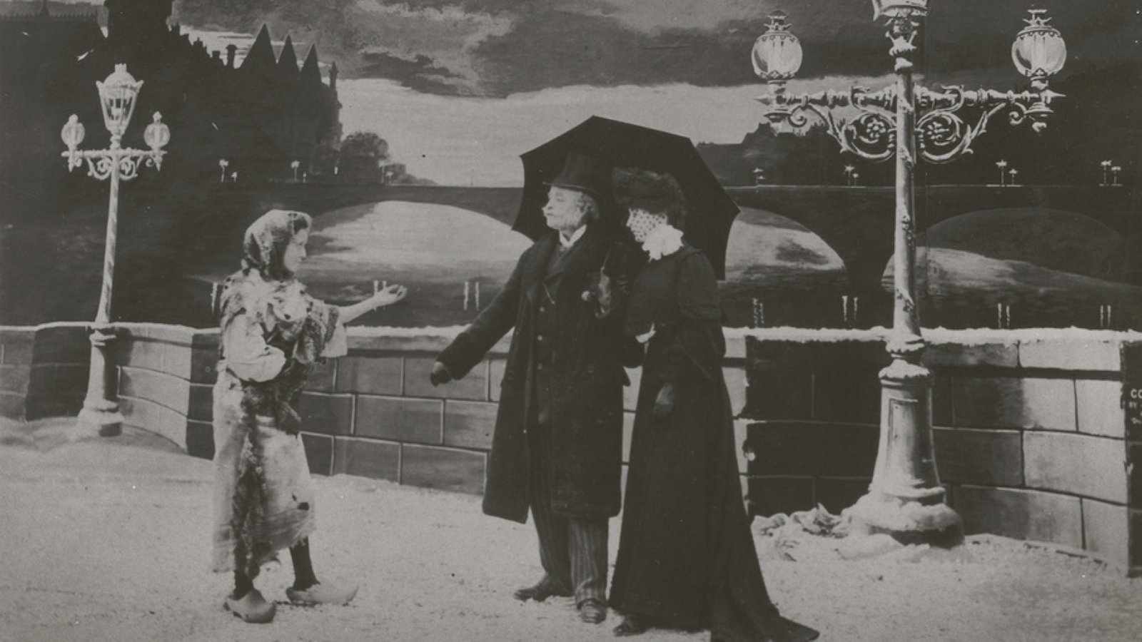 Backdrop for The Christmas Angel