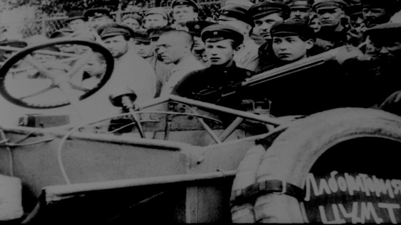 Backdrop for Kino-Pravda No. 4