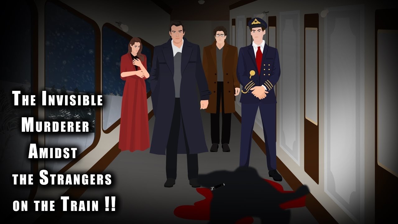 Backdrop for The Invisible Murderer amidst the Strangers on the Train !!