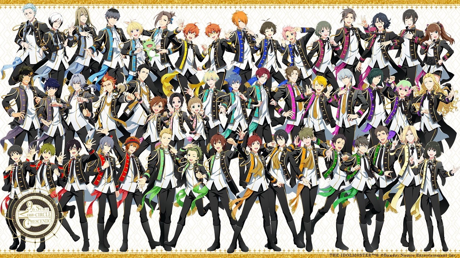 Backdrop for THE IDOLM@STER SideM 9th STAGE ~MIR＠-CIRCLE CRESCENDO~ (DAY 2)