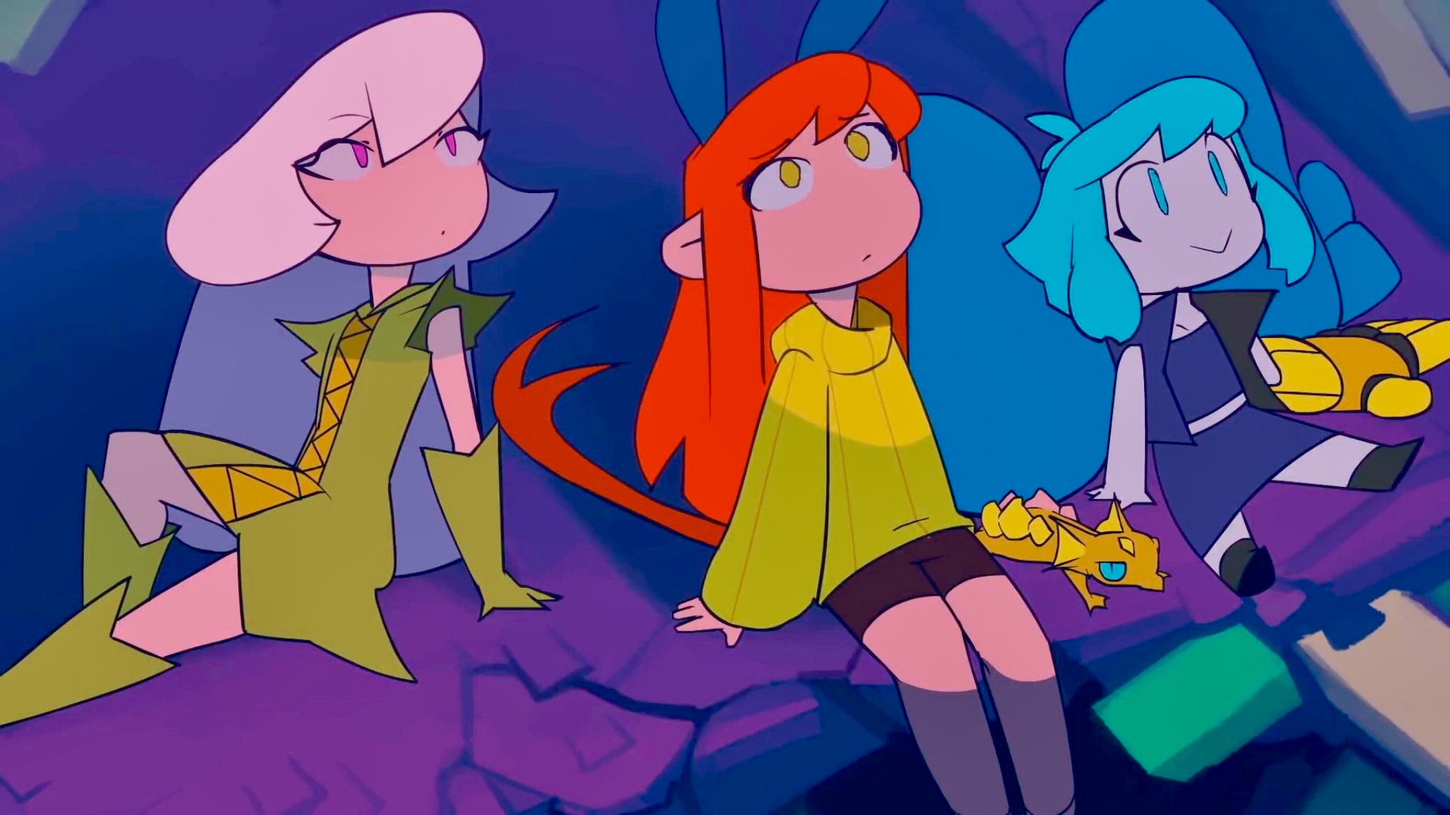 Backdrop for Dwellers of the Mountain’s Forest