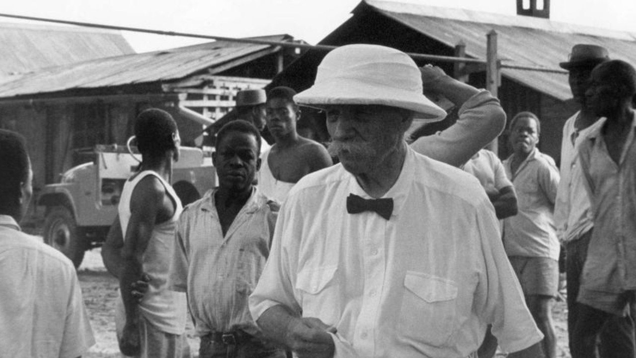 Backdrop for The Great White of Lambarene