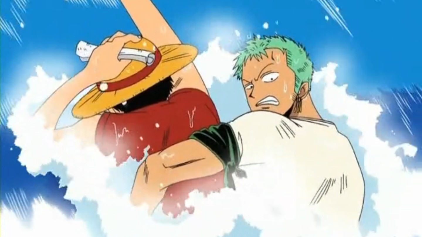 Backdrop for Luffy's Fall! The Unexplored Region - Grand Adventure in the Ocean's Navel