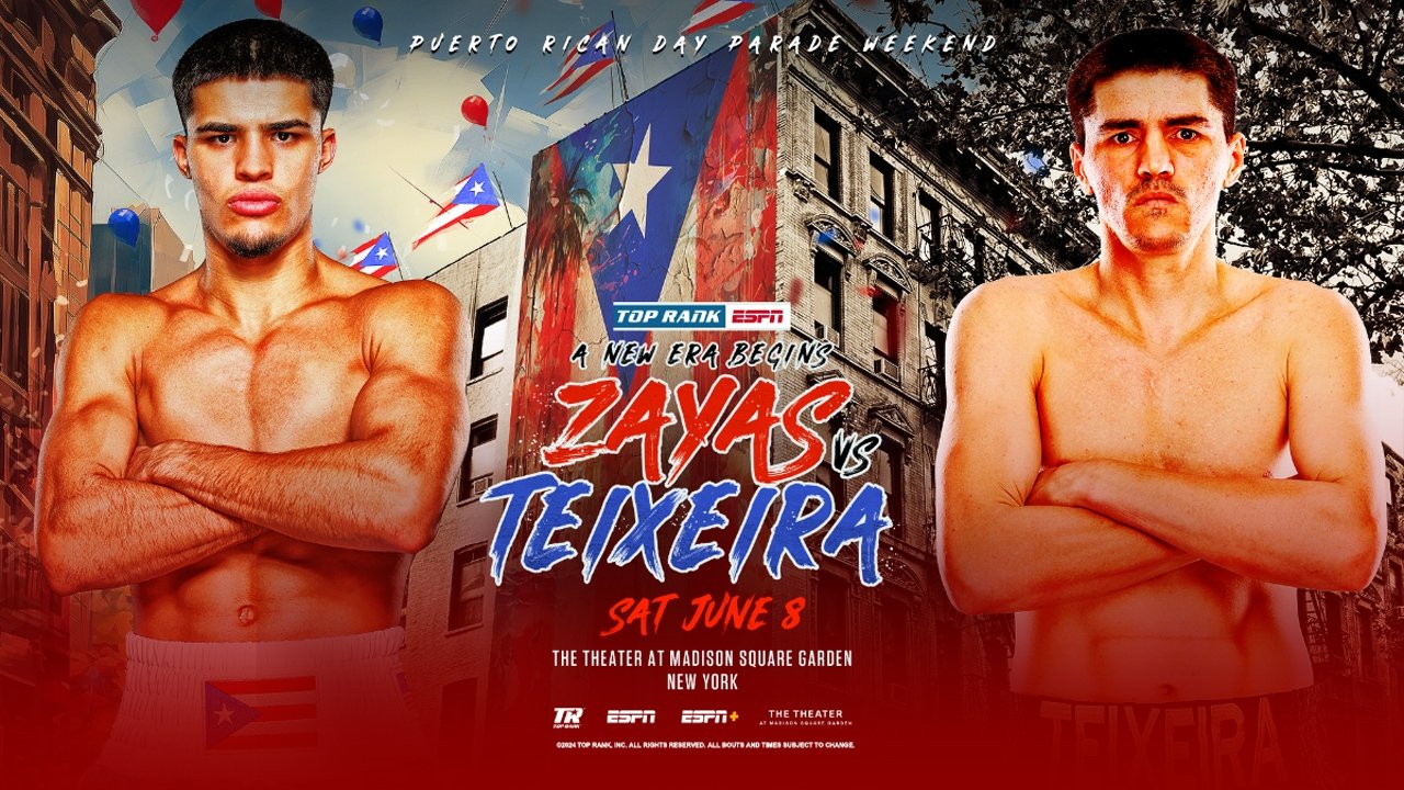 Backdrop for Xander Zayas vs. Patrick Teixeira