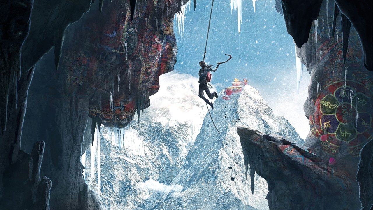 Backdrop for Tibetan Raiders