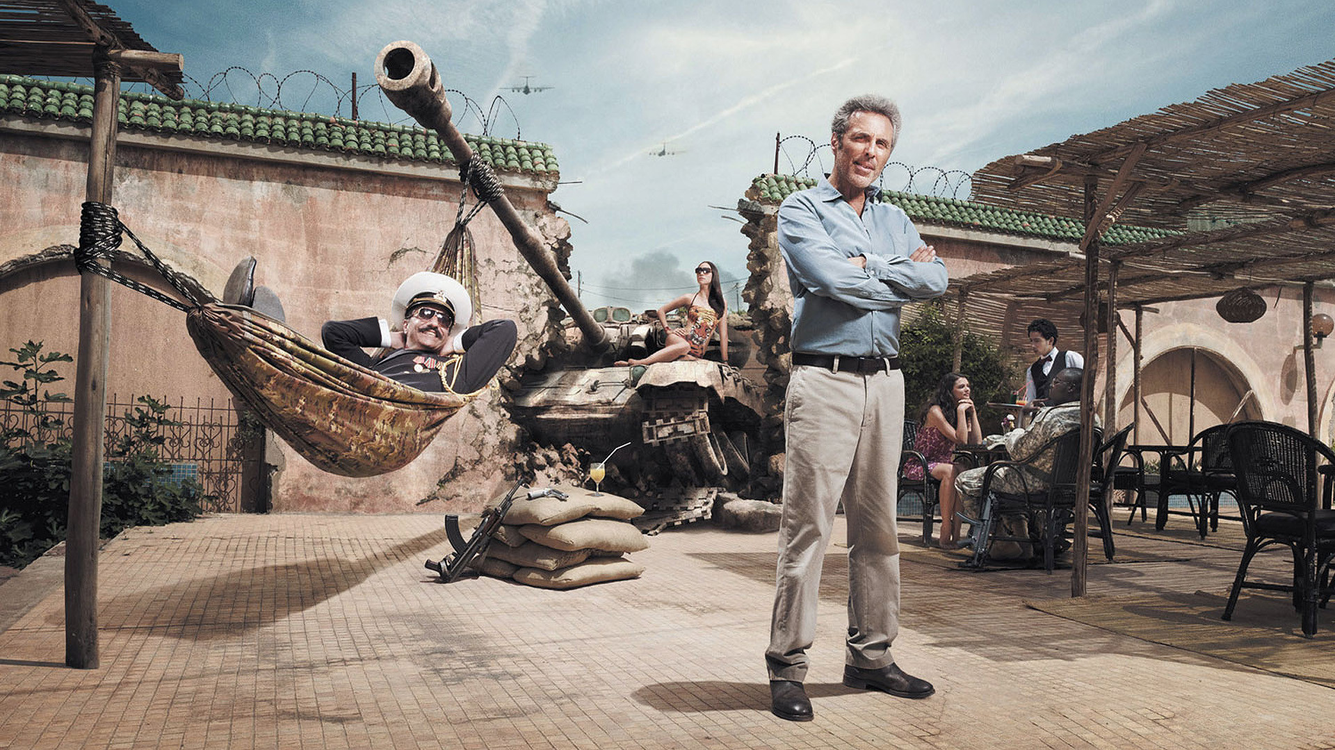 Backdrop for Kaboul Kitchen