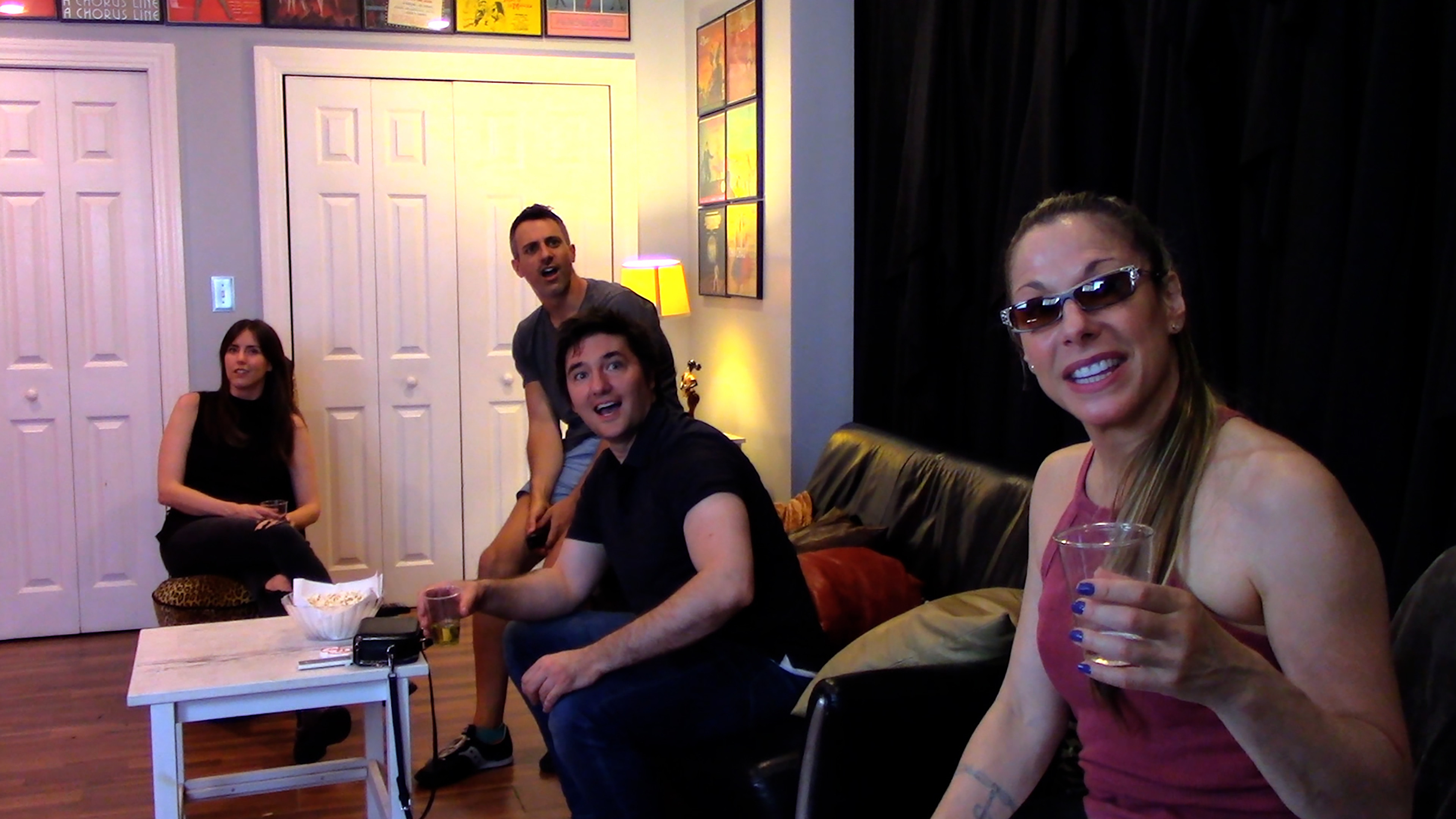 Backdrop for Credits Among Friends