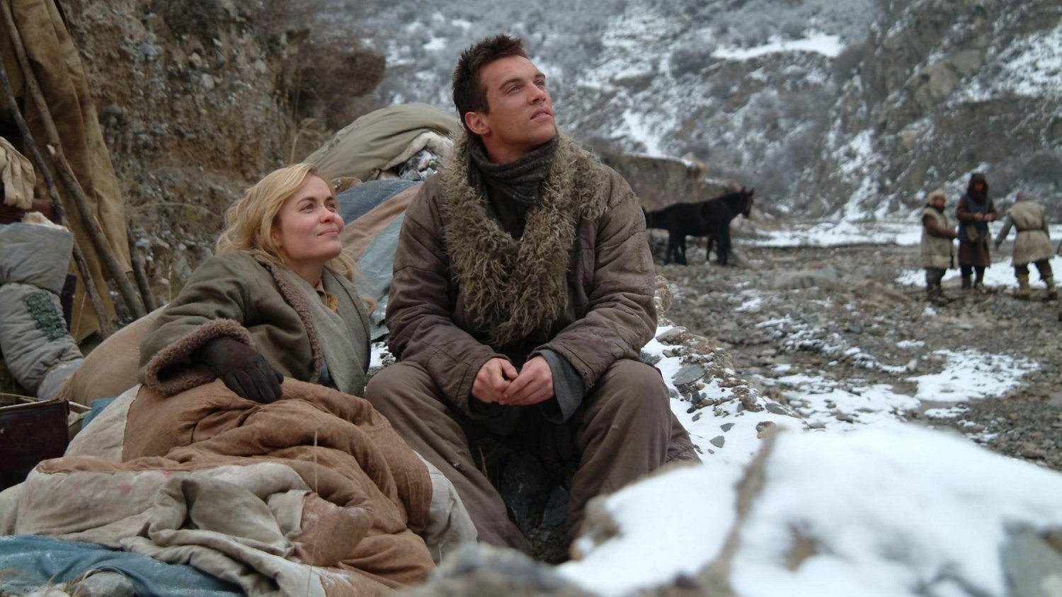 Backdrop for The Children of Huang Shi