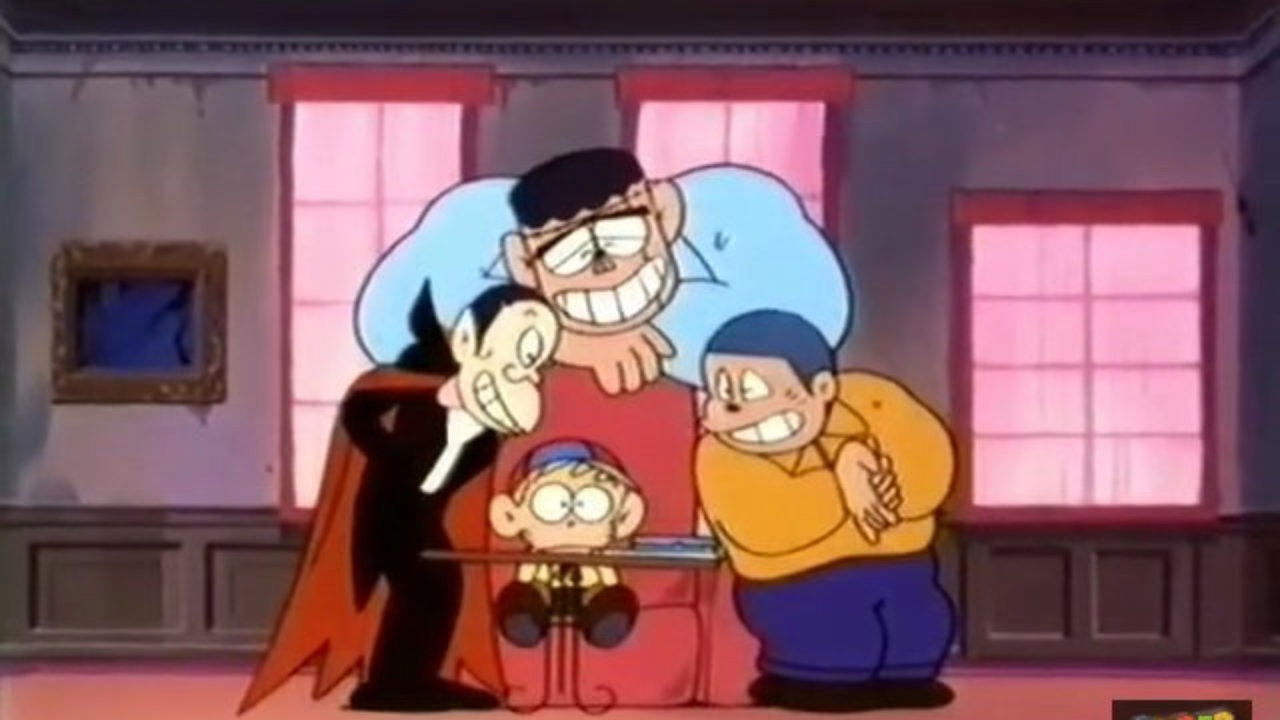 Backdrop for The Monster Kid and The Demon's Sword