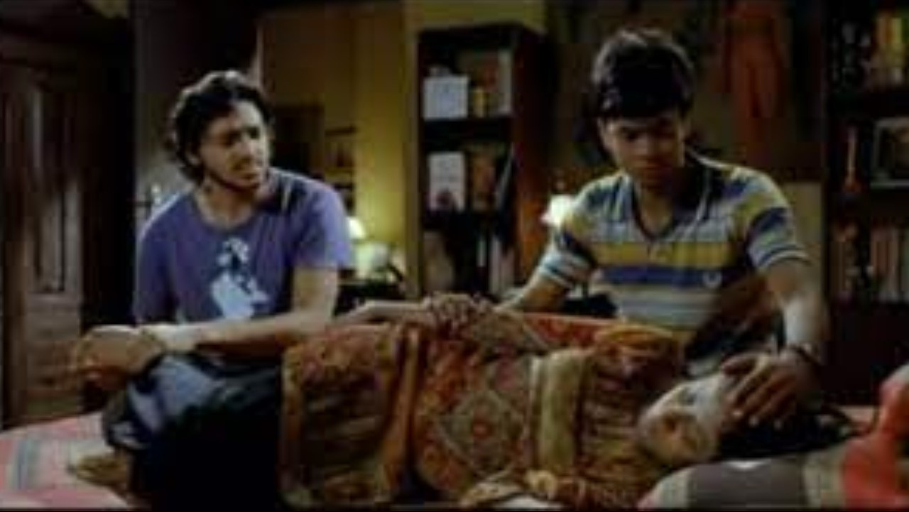 Backdrop for 3 On a Bed