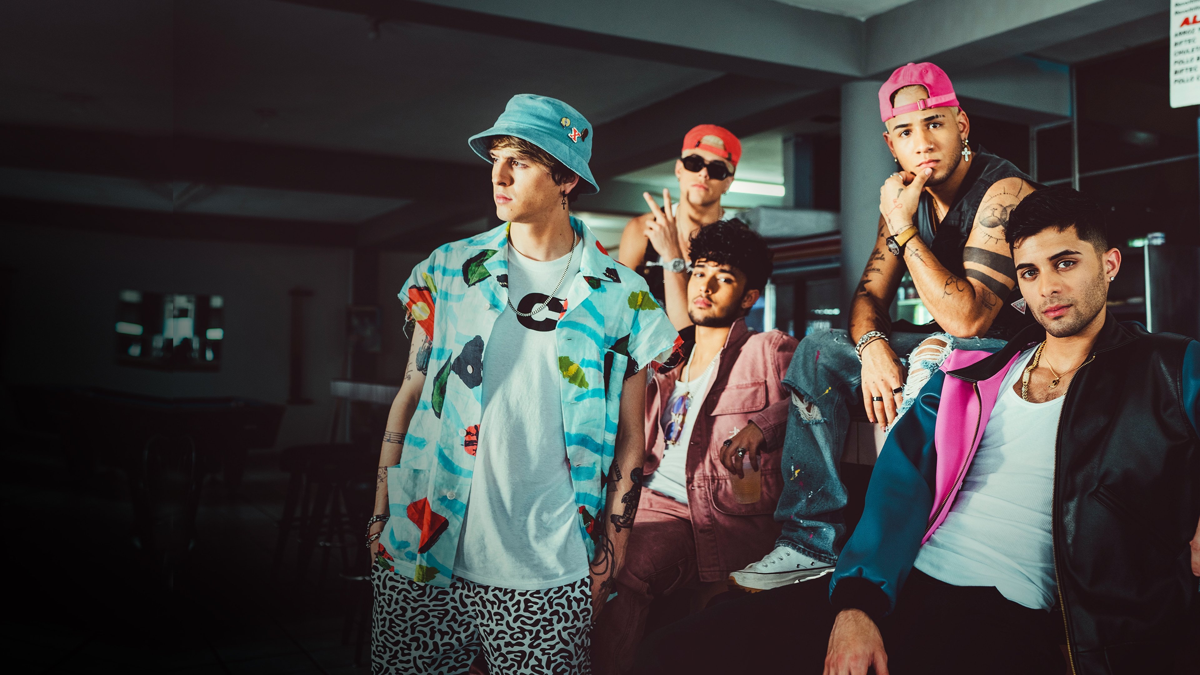 Backdrop for CNCO: los últimos cinco días