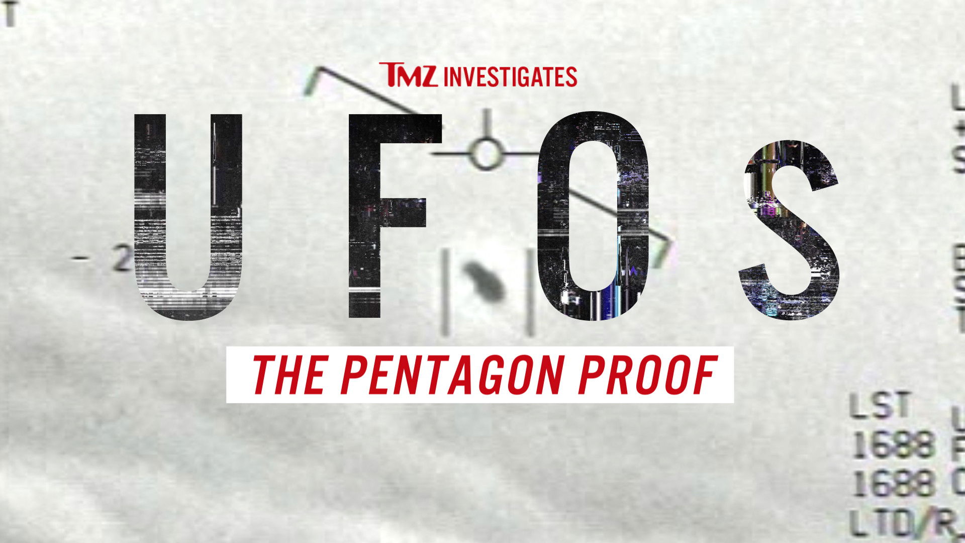 Backdrop for TMZ Investigates: UFOs - The Pentagon Proof