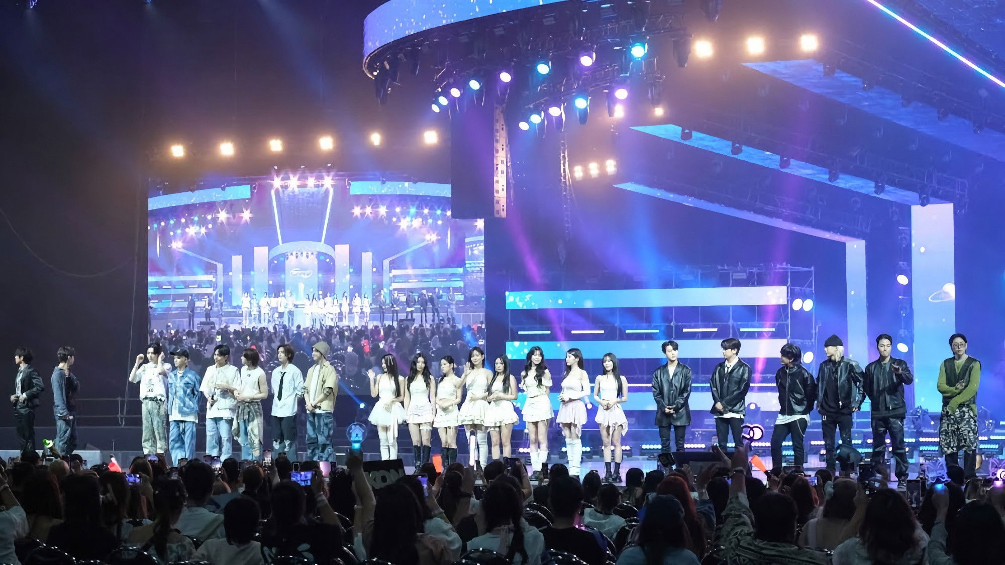 Backdrop for 2023 Super Sound Festival in Bangkok