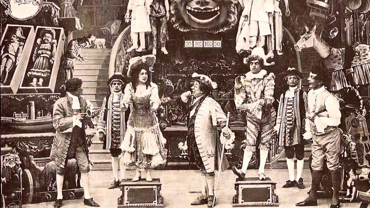 Backdrop for Harlequin's Story