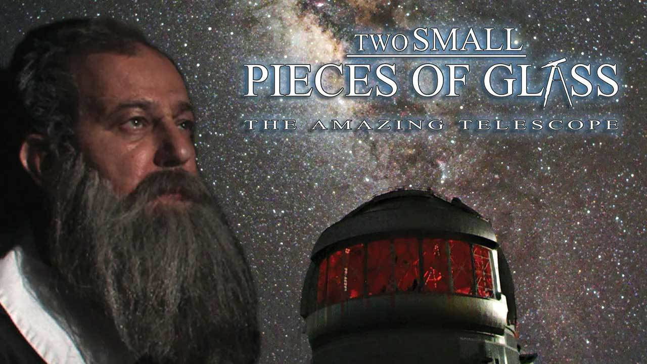 Backdrop for Two Small pieces of Glass - The Amazing Telescope